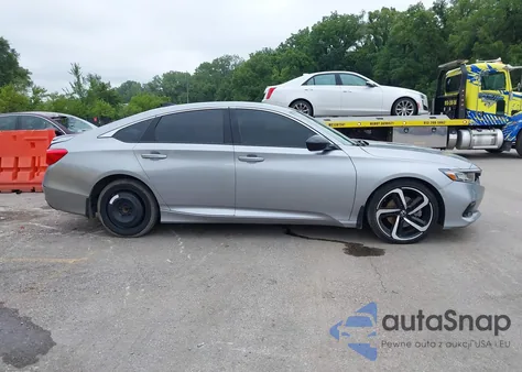 2021 Honda Accord Sport Special Edition из США, поврежденный, VIN 1HGCV1F44MA020011